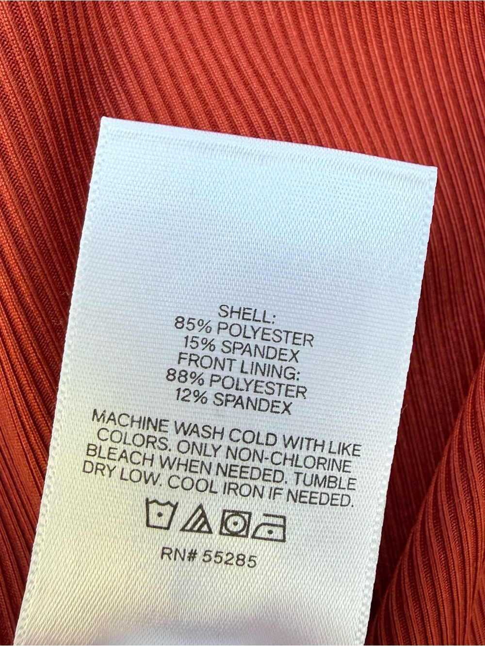 Express Body Contour Ribbed Bodysuit - Picture 5 of 6